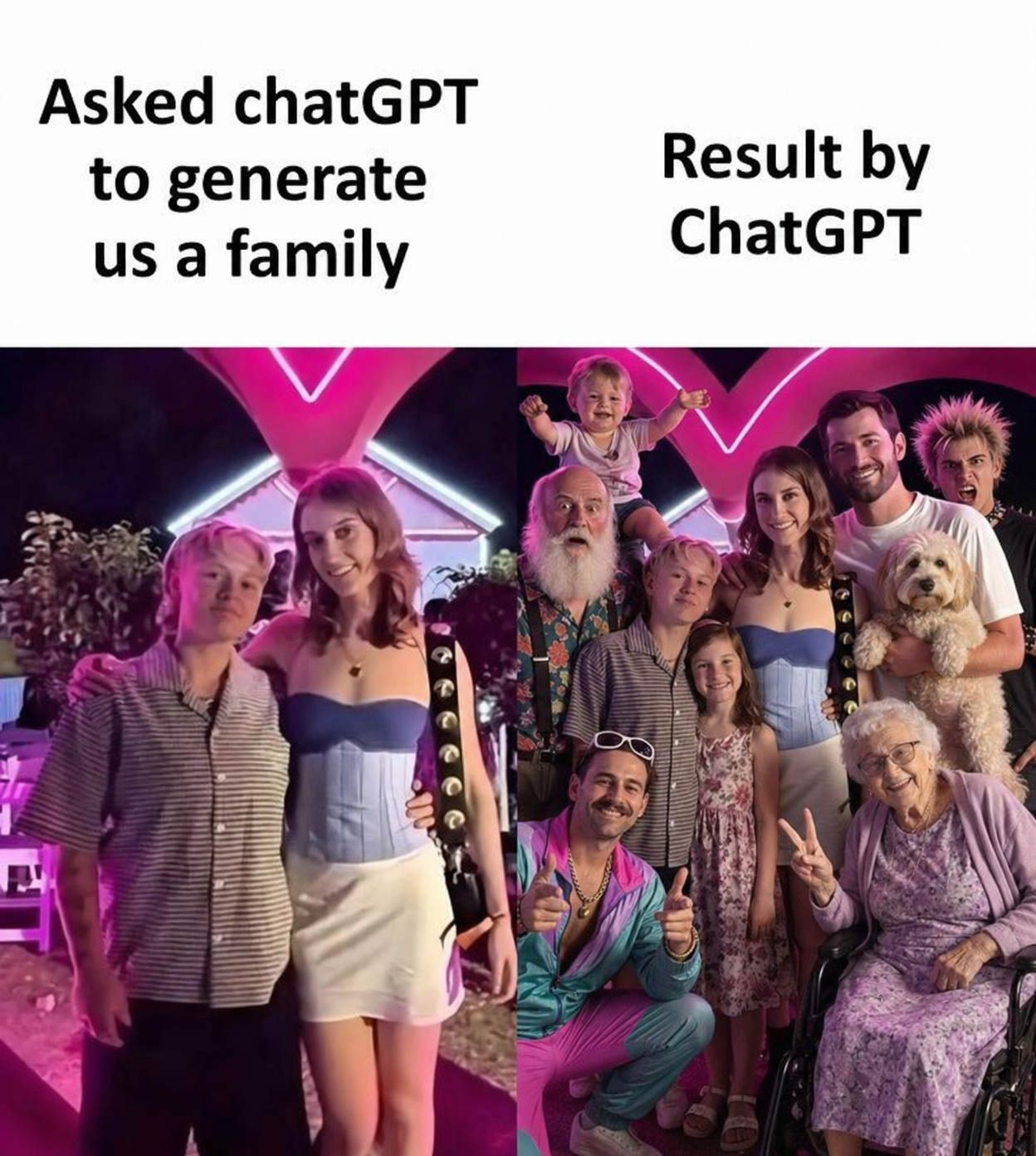 AI Family Overload example 1