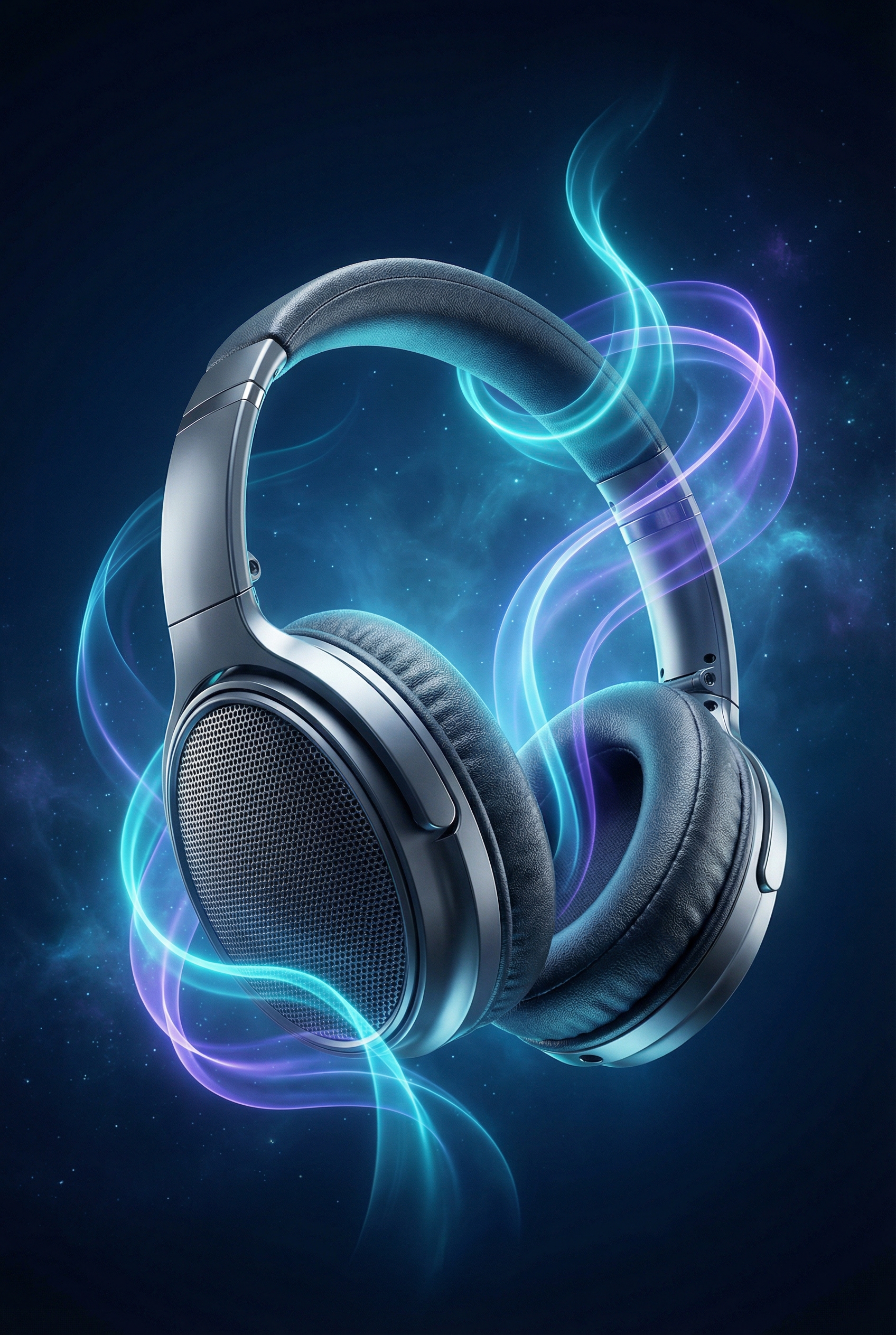 Wireless Headphones Creative Ad Visual — Free AI Image Prompt Template ...
