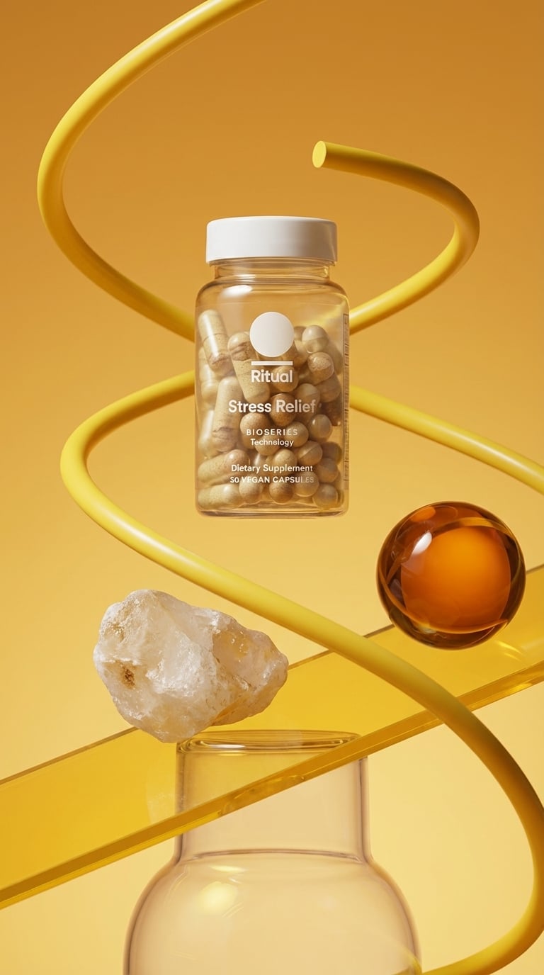 Minimalist Wellness Kinetic Abstract