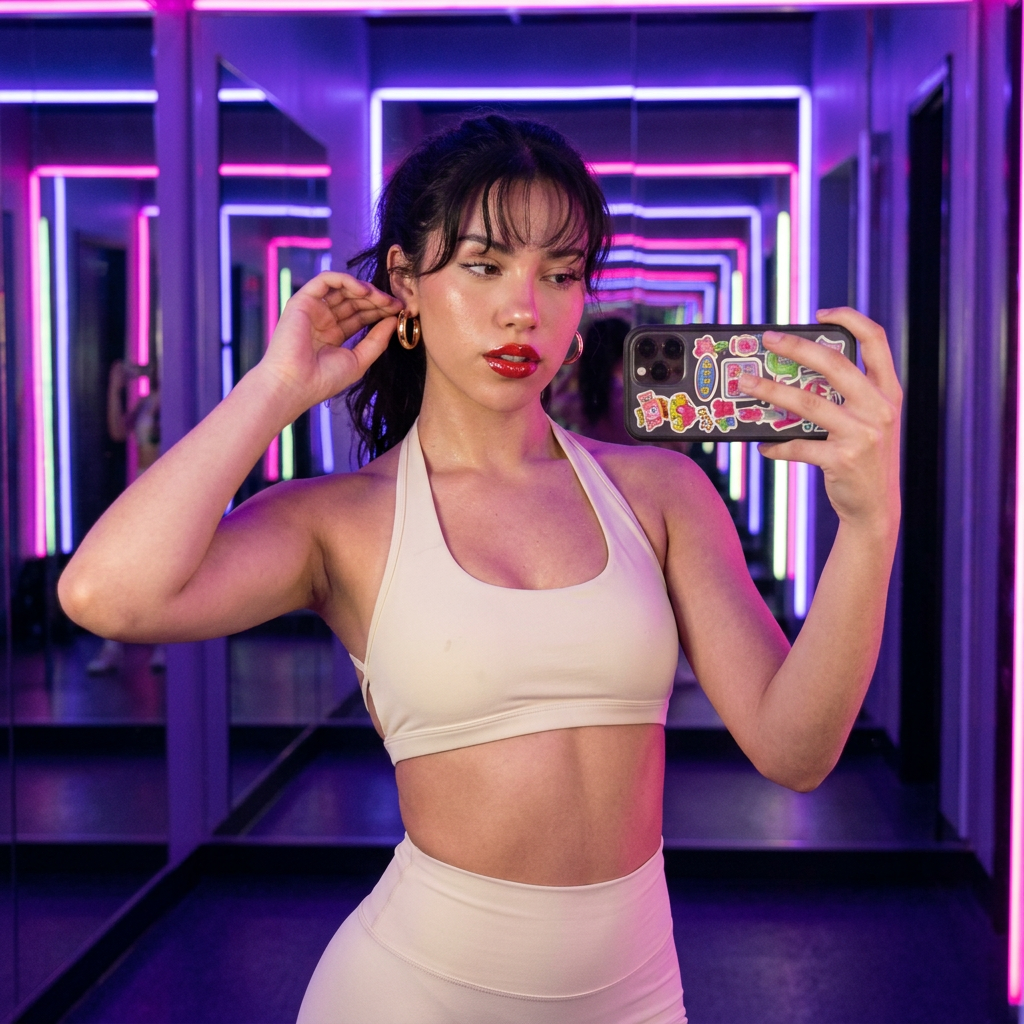 Neon Studio Fitness Influencer
