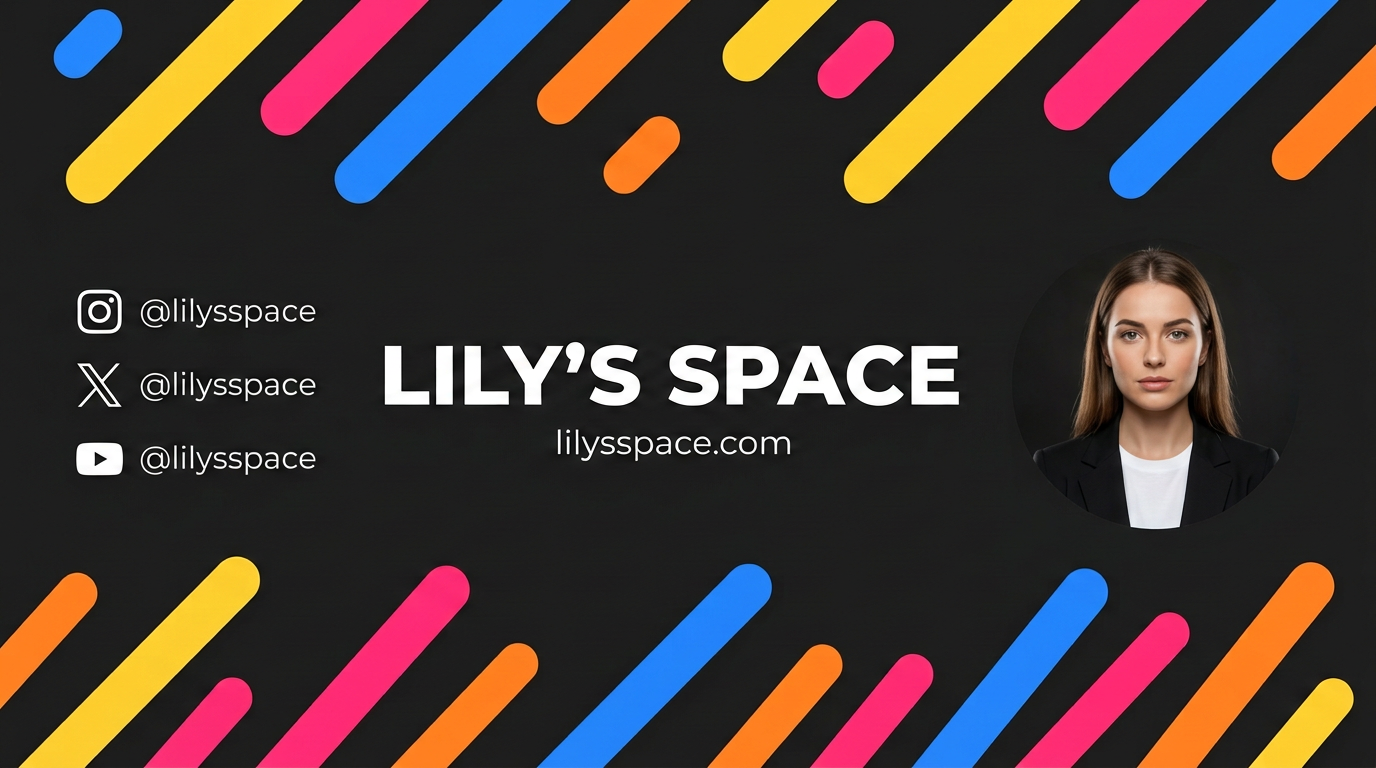 Vibrant Geometric Studio Banner
