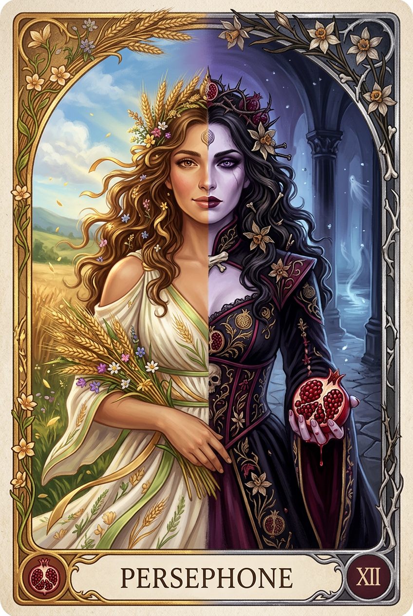 Persephone deity card