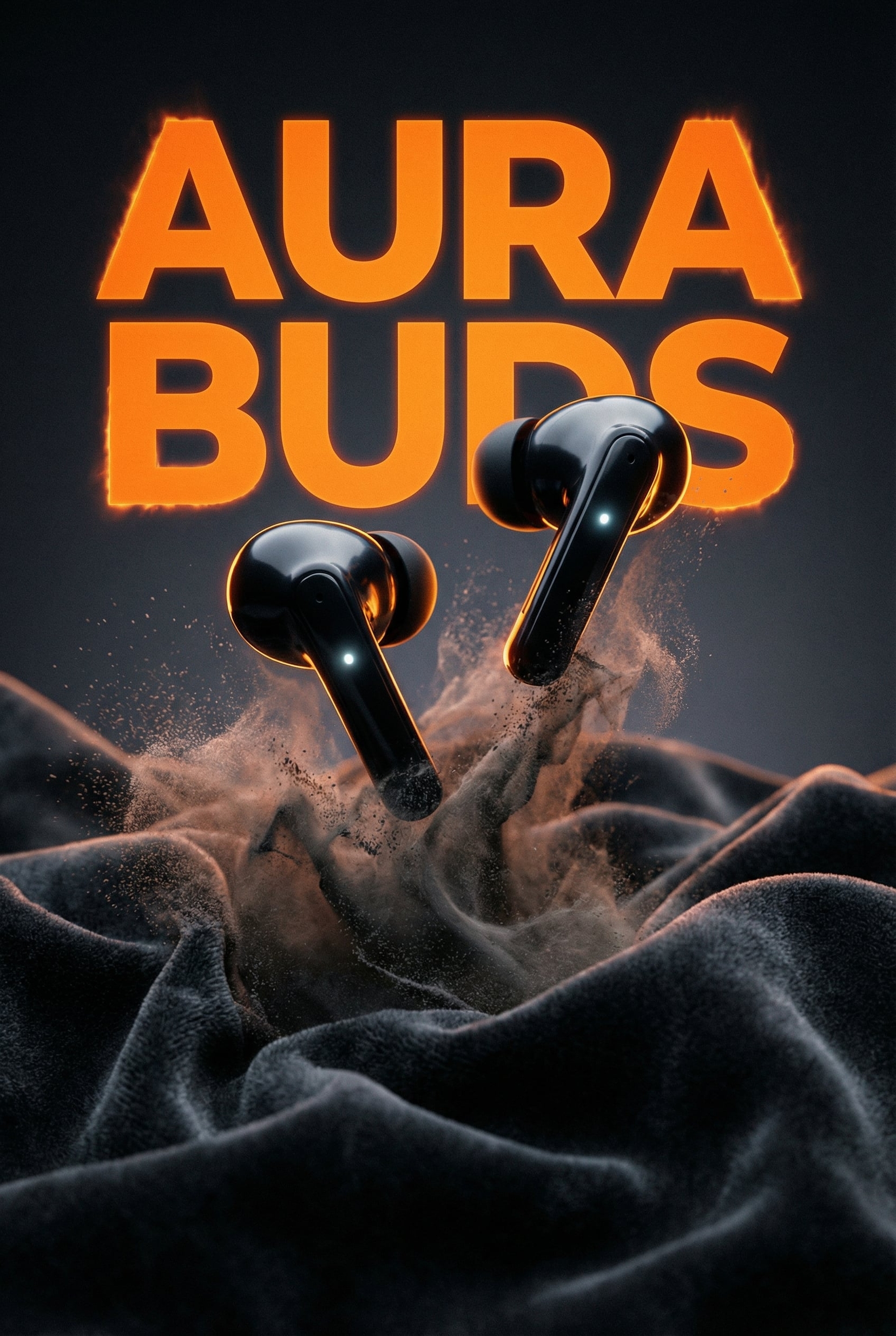 Aura Buds Poster Shoot Creative