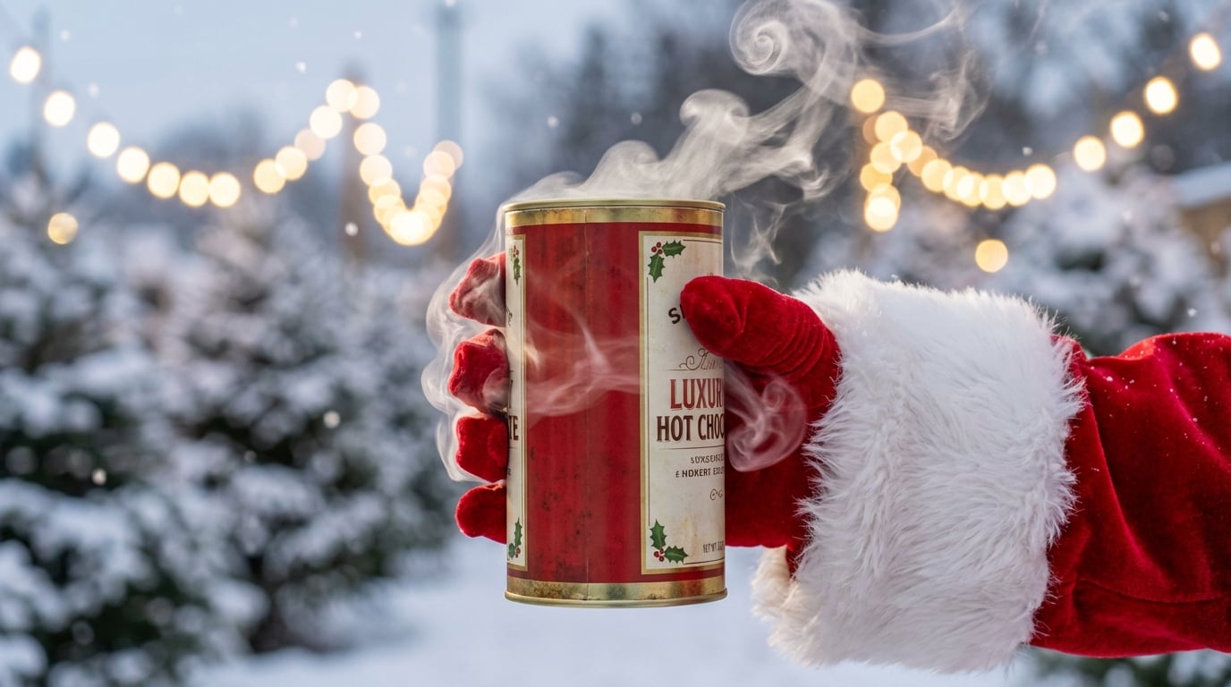 Winter, peace, and chocolate.