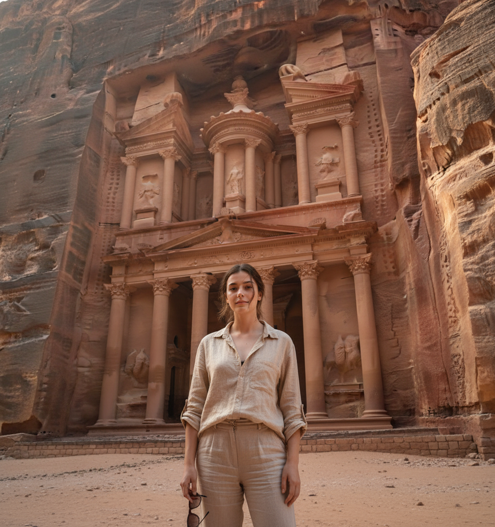 Petra Jordan Candid Portrait