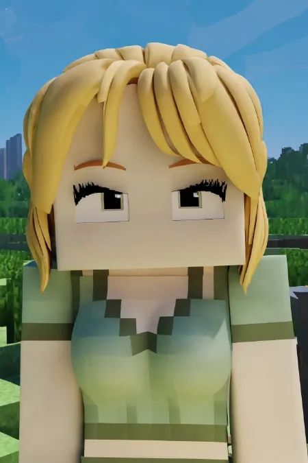 Minecraft Homage Illustrious Style