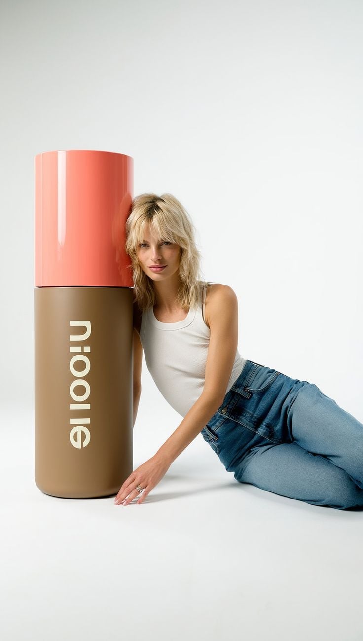 Oversized Minimalist Product Portrait