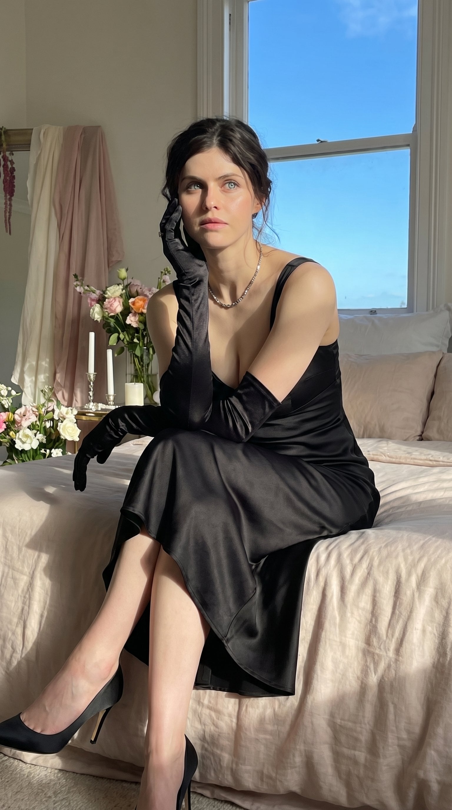 Quiet Luxury - Alexandra Daddario (Nano Banana)