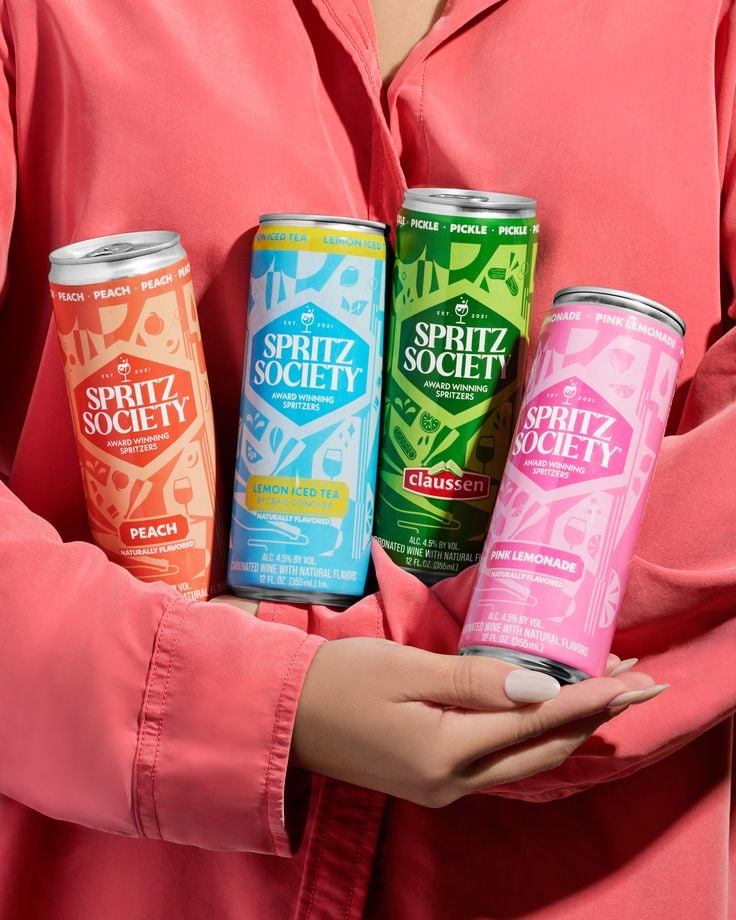 Vibrant Canned Beverage Showcase
