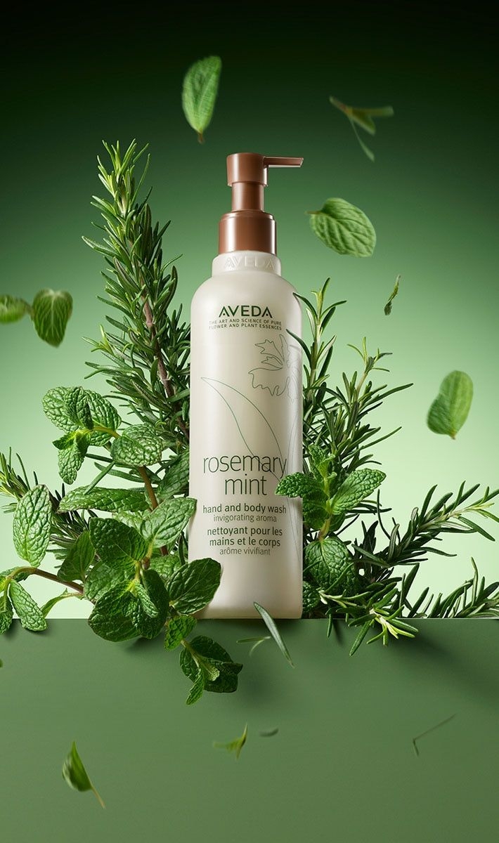 Botanical Rosemary Mint Product Showcase