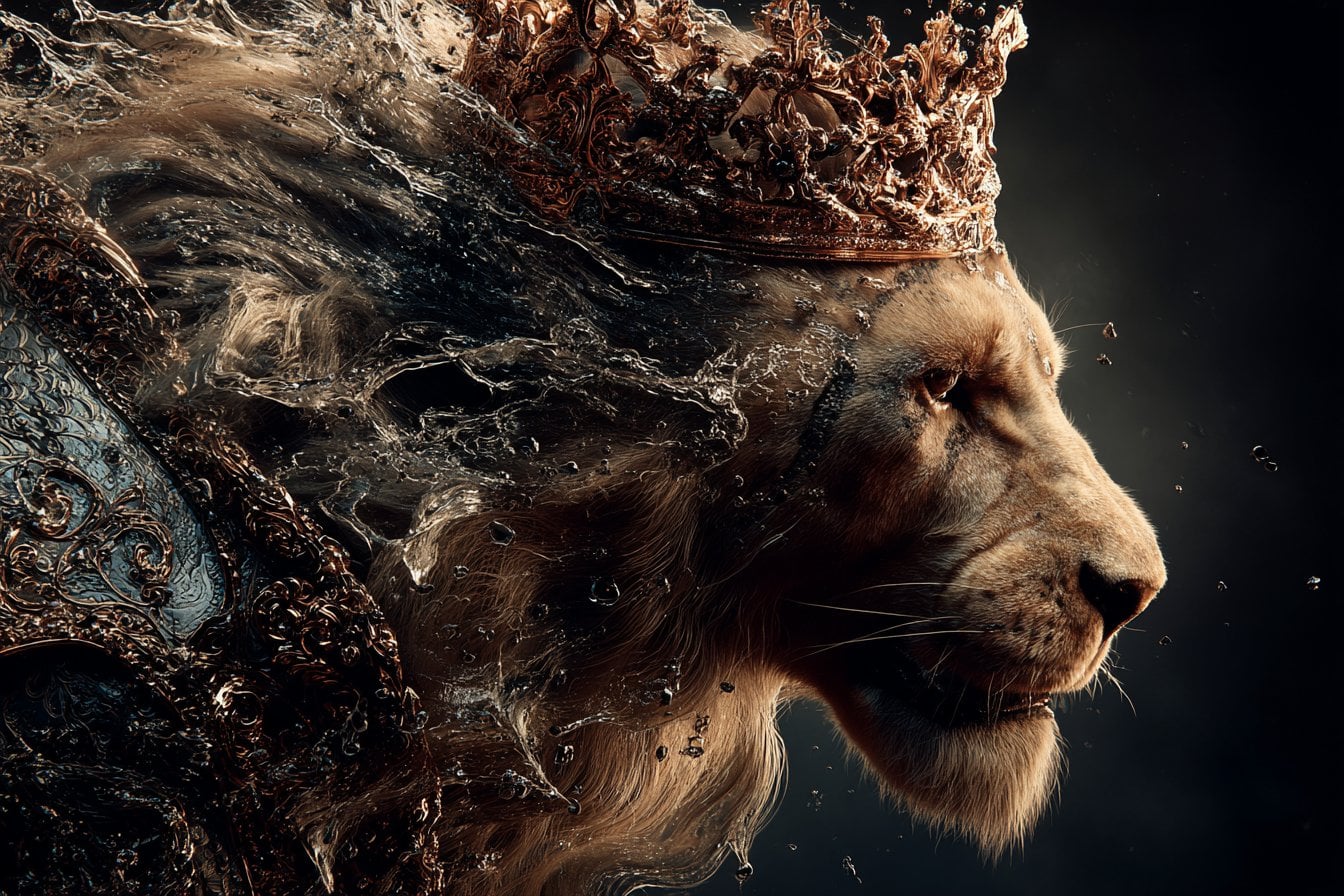 Regal Lion Creative Challenge Portrait