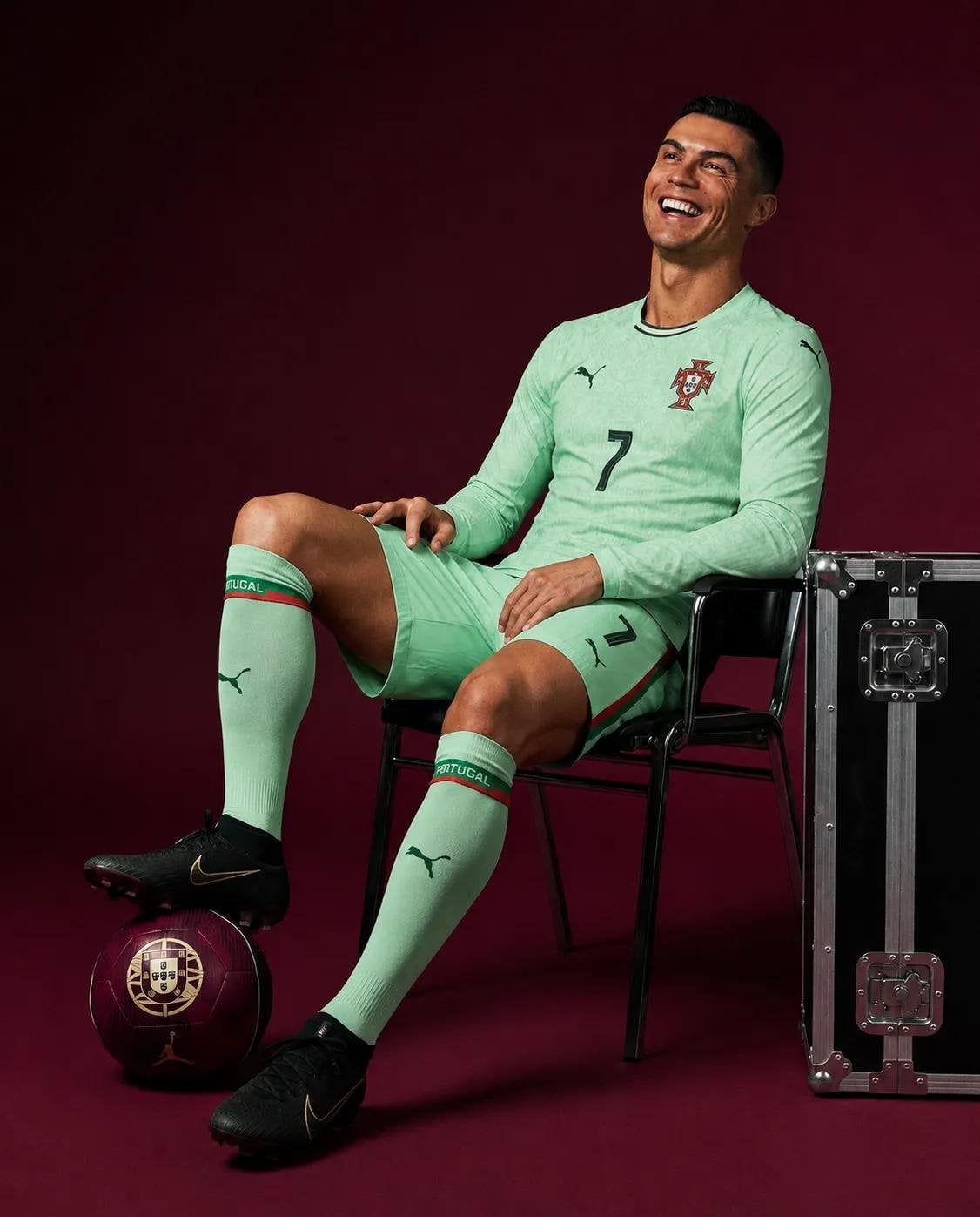 Portugal Number 7 Luxury Sports Editorial