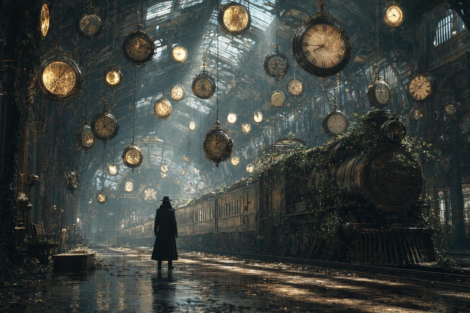 Same Traveler Different Timeline Portrait