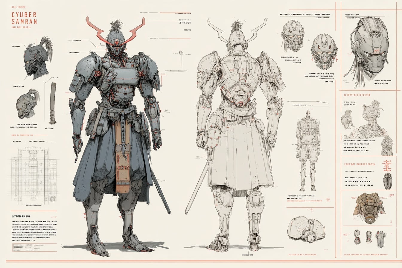 Character Archive — Blueprint Concept Sheet