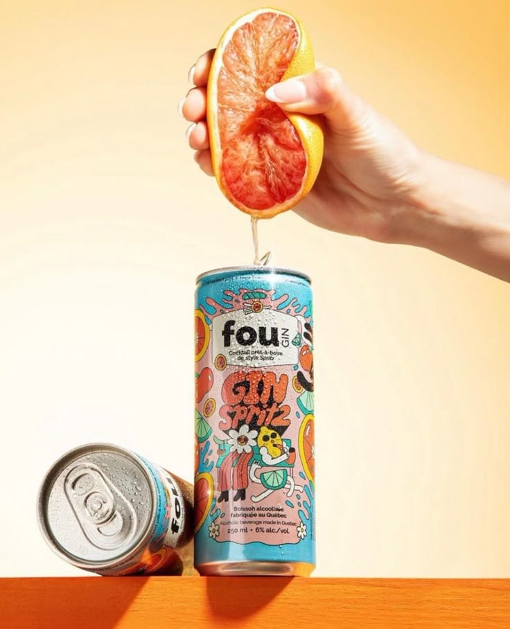 Vibrant Citrus Gin Spritz Promo