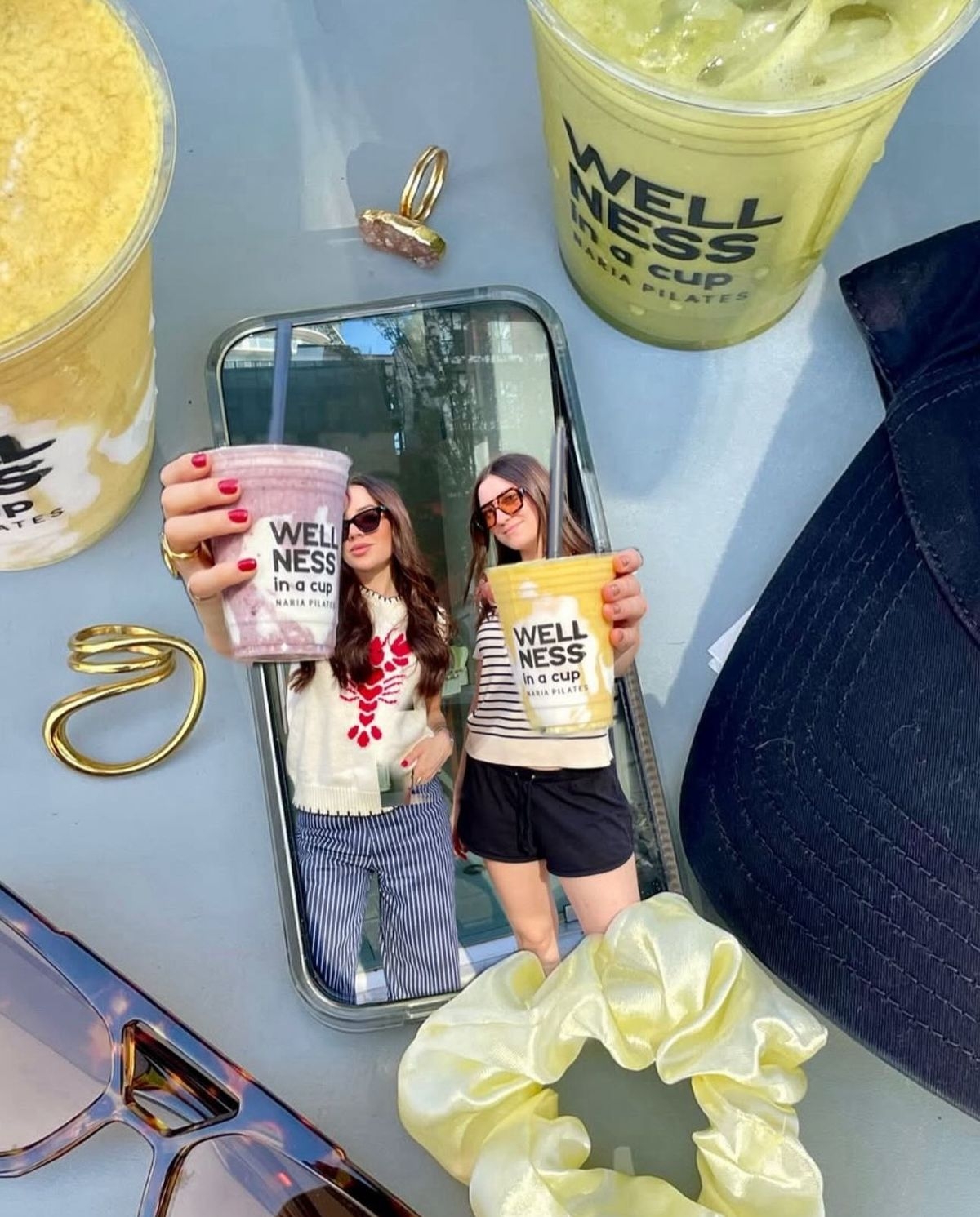 Mirror Matcha Moment