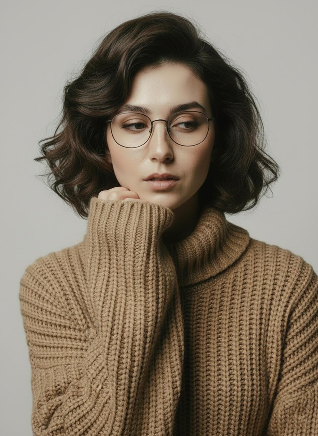 Minimalist Scandinavian Editorial Fashion Portrait Series