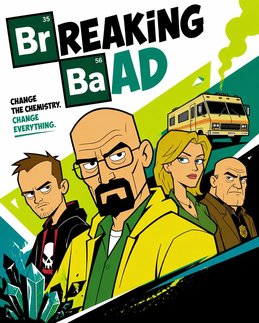 Cartoon TV Show Poster Pack