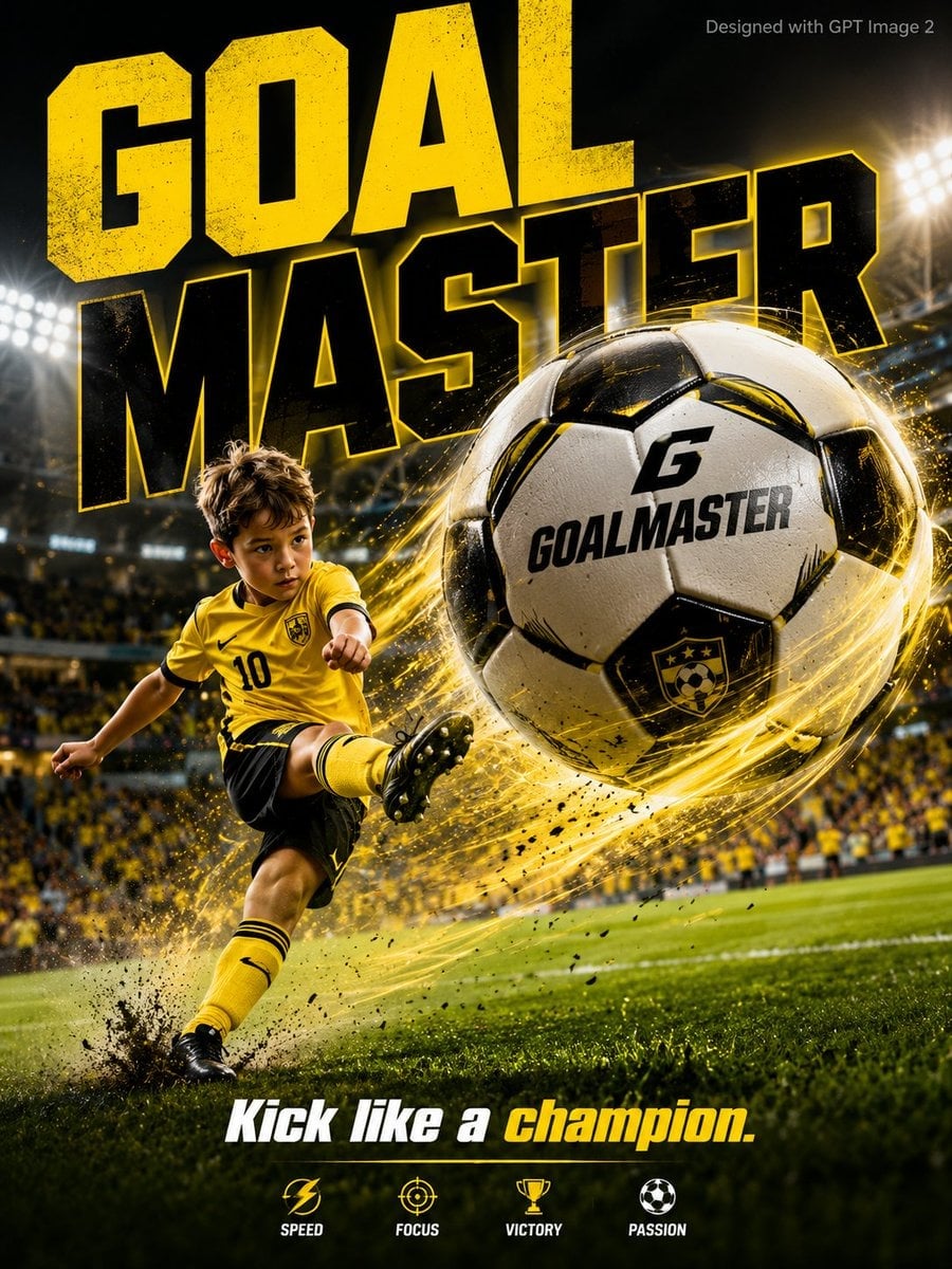 Goalmaster Youth Sports Poster