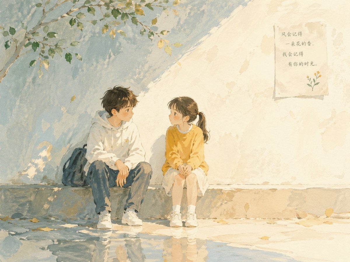 Watercolor Children Book Illustration