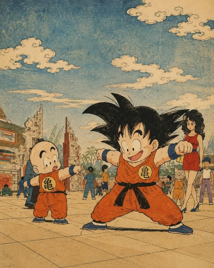 Anime Nighttime Projection