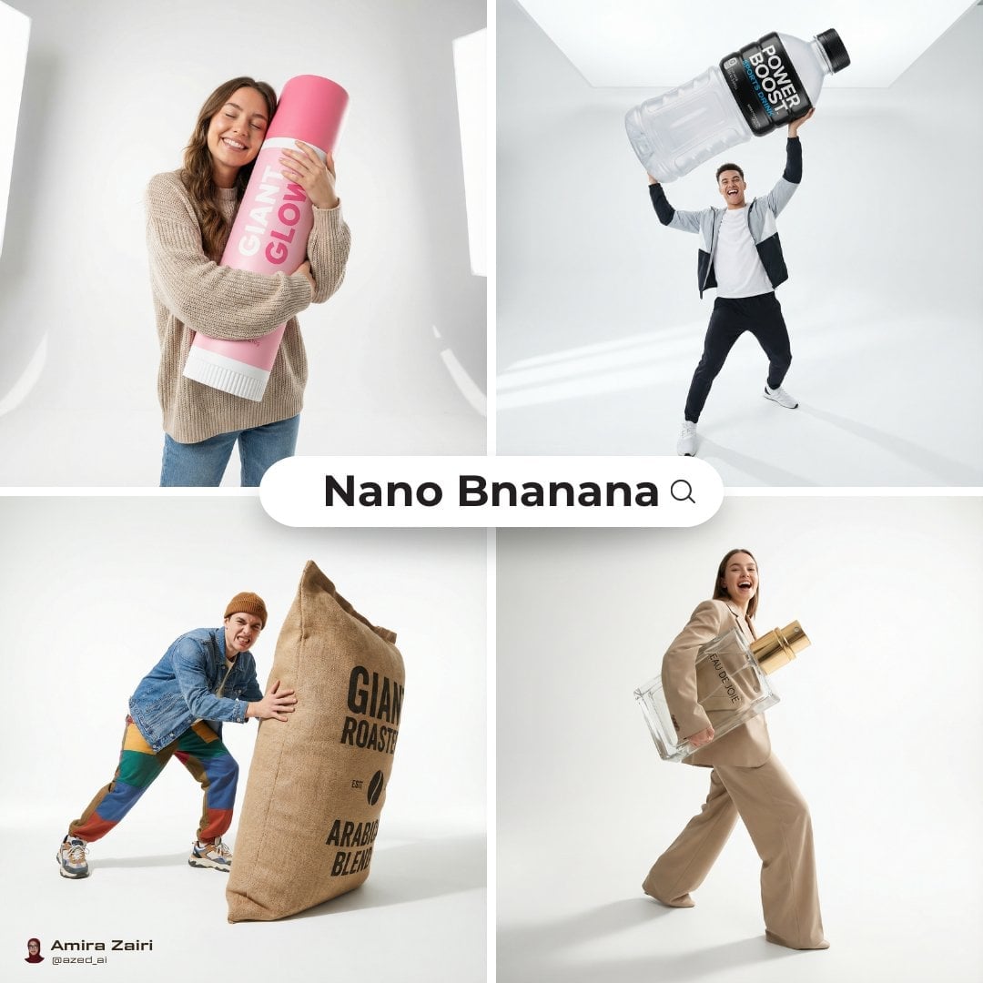 Oversized Hero Product Fashion Editorial