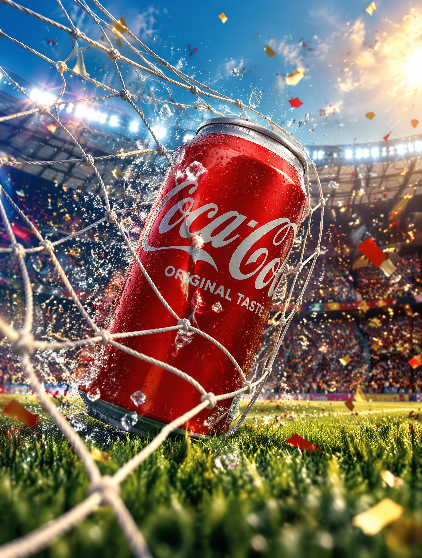 FIFA-Inspired — World Cup Final Goal Net Commercial