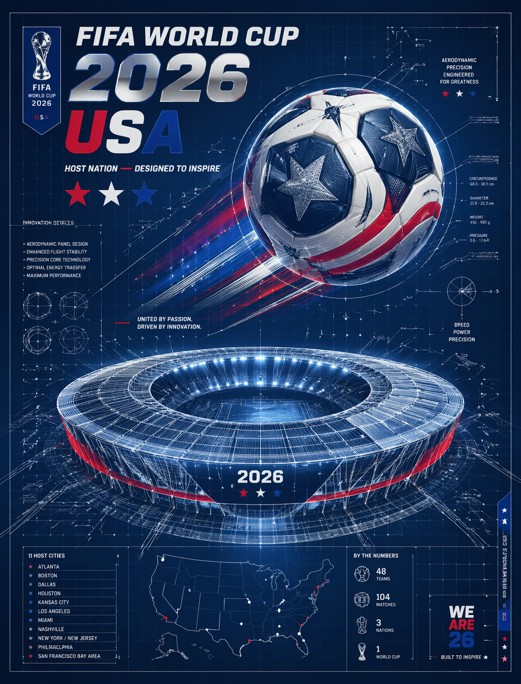 FIFA 2026 USA — Blueprint Host Nation