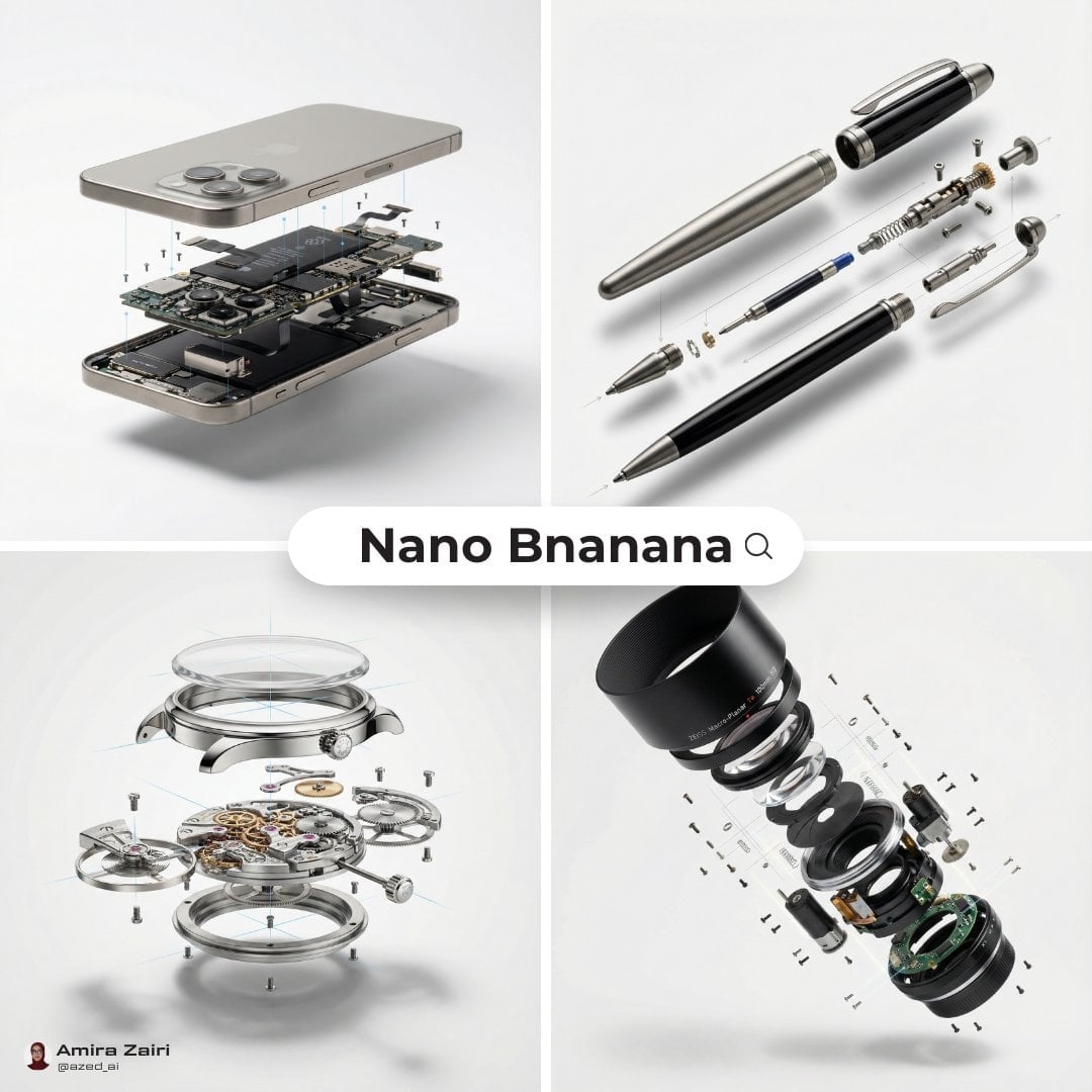 Exploded Mechanics Product Macro Campaign