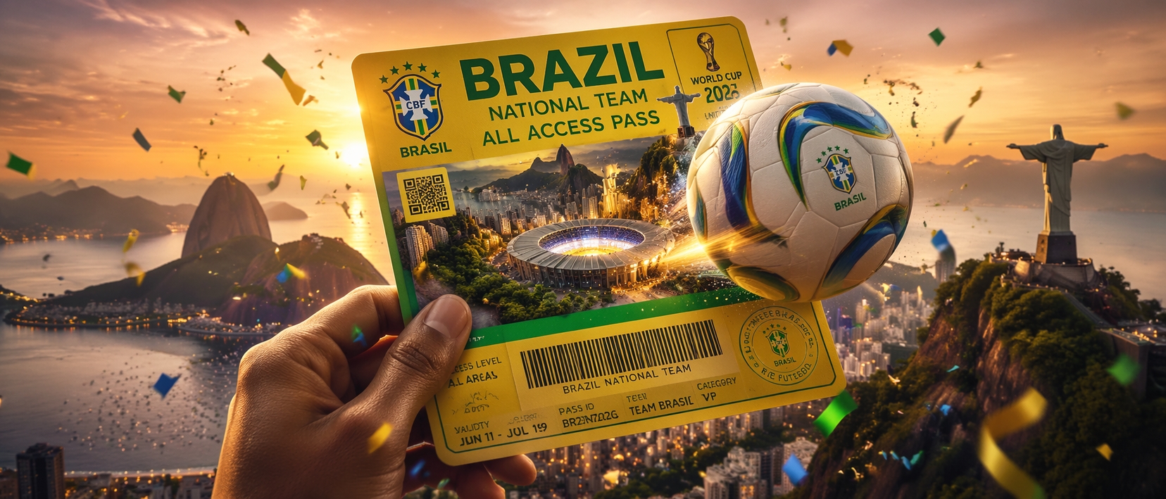 FIFA World Cup — Brazil National Pass Diorama