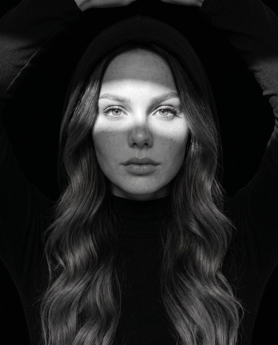 Fine Art Monochrome Fashion Portrait