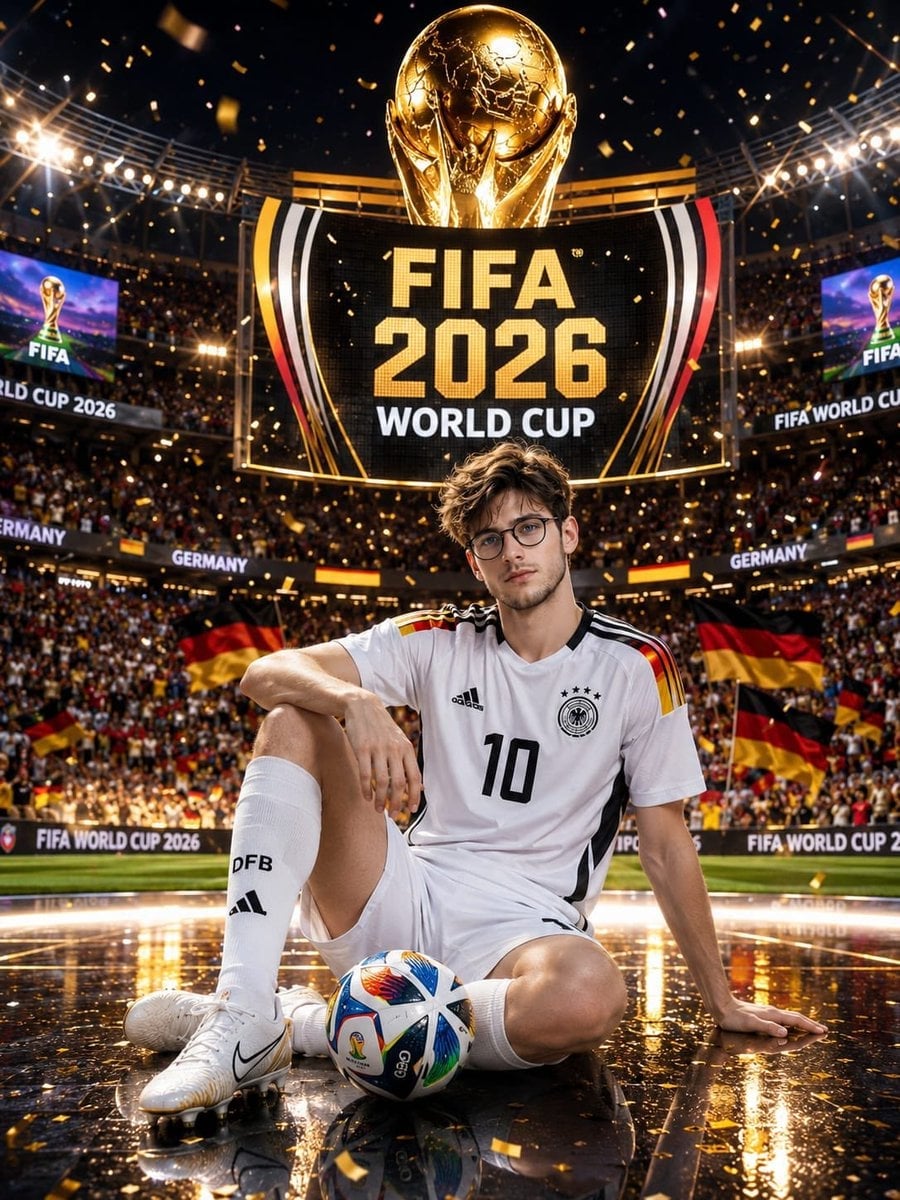 Germany 10 Championship Celebration Poster