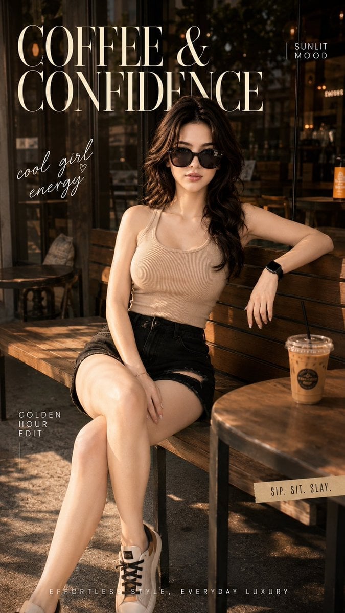Ultra-Cinematic Lifestyle Fashion Portrait