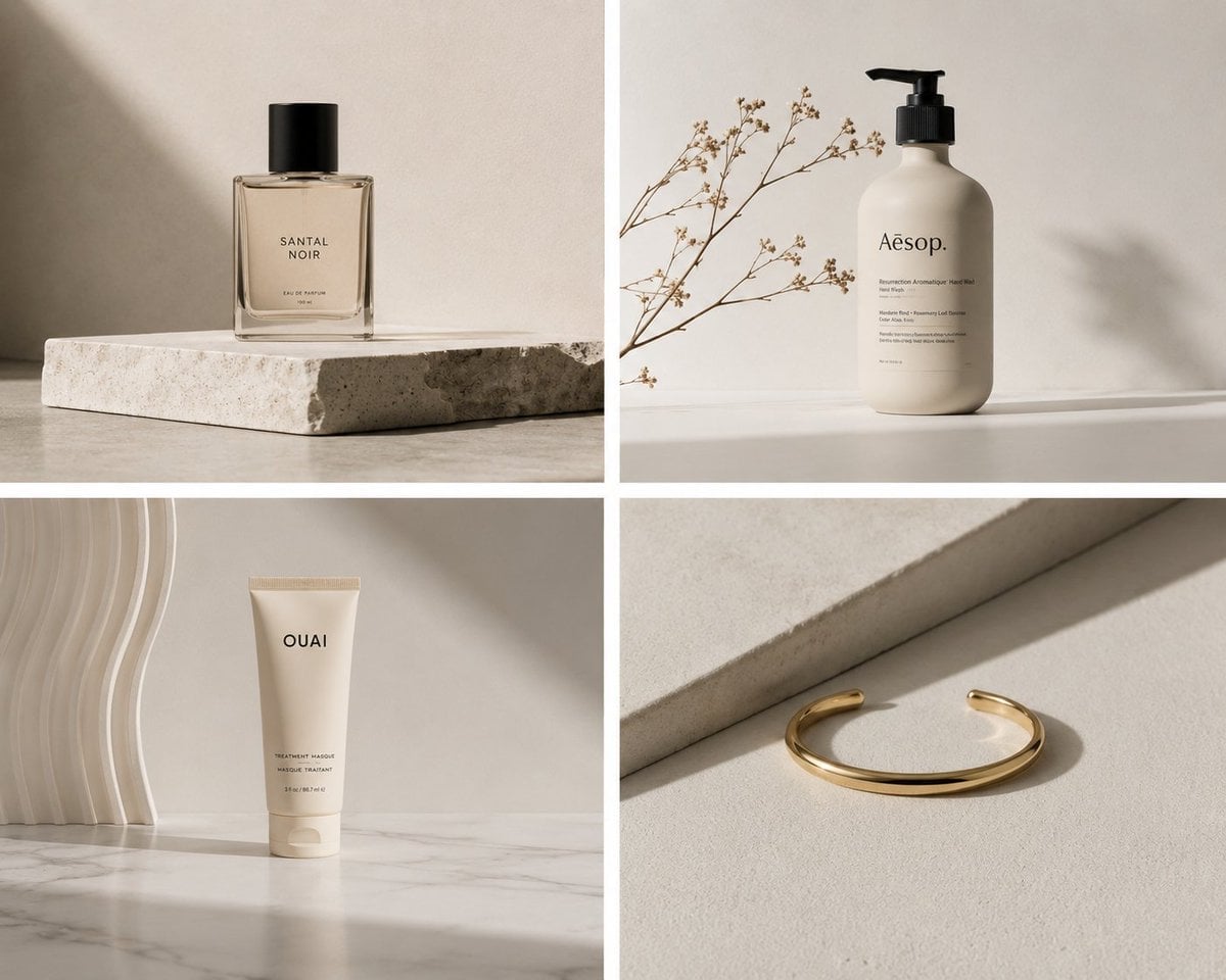 Elegant Minimalist Product Photography
