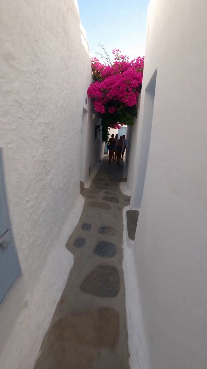 Selfie Travel Vlog Mykonos