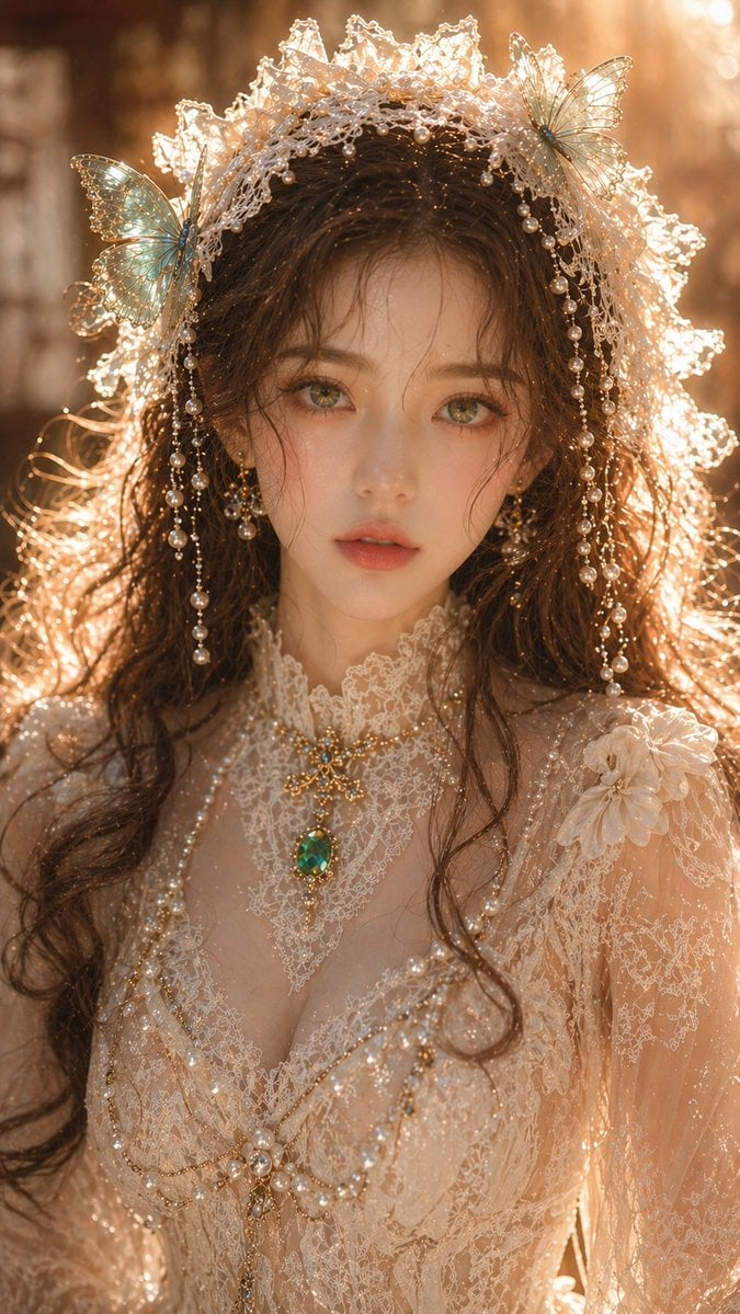 Gpt2 Profile Avatar Dreamy Oriental Female Portrait