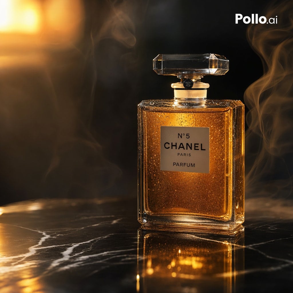 Gpt2 E Commerce Main Image Luxury Amber Perfume Ad