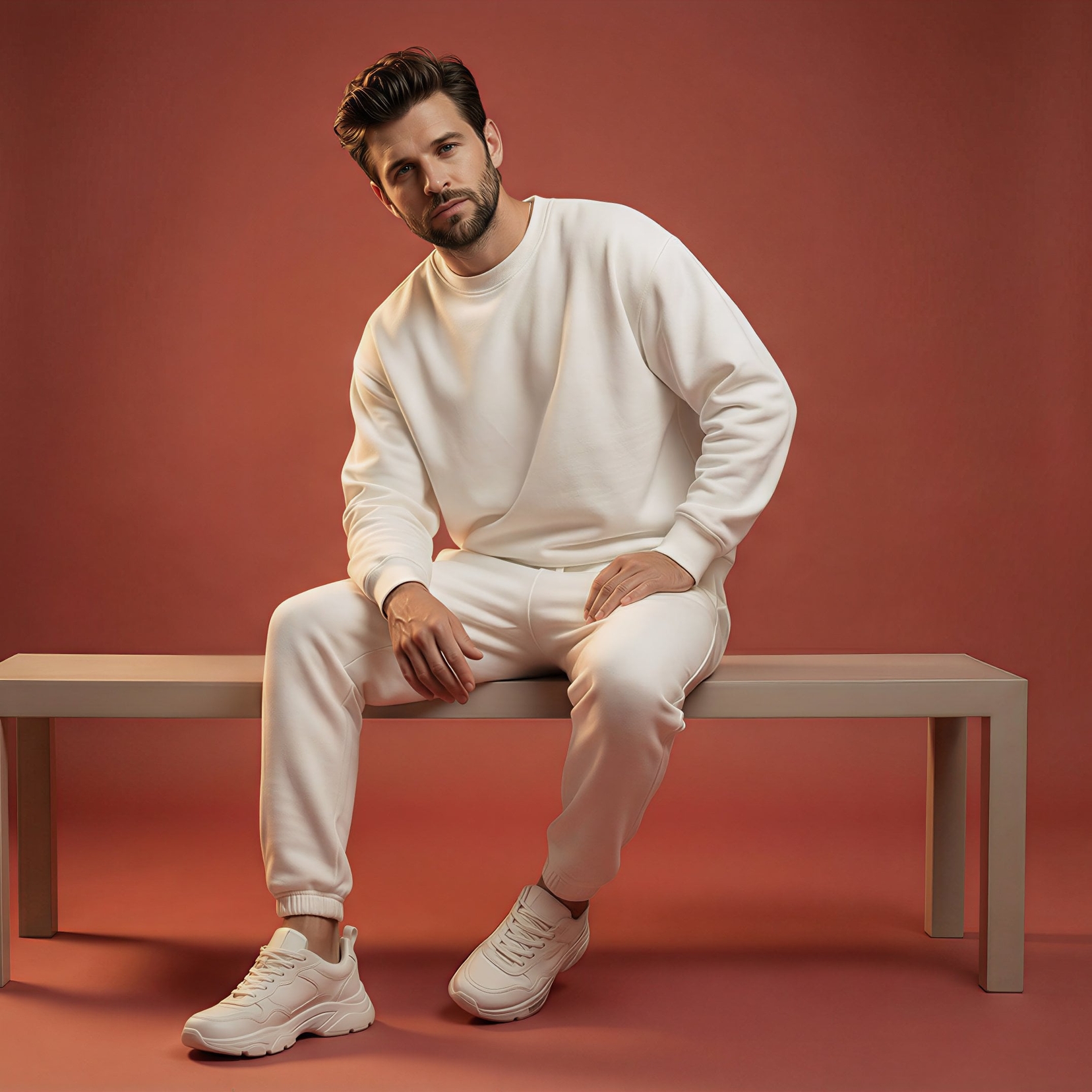 Ultra Realistic Fashion Editorial Portra