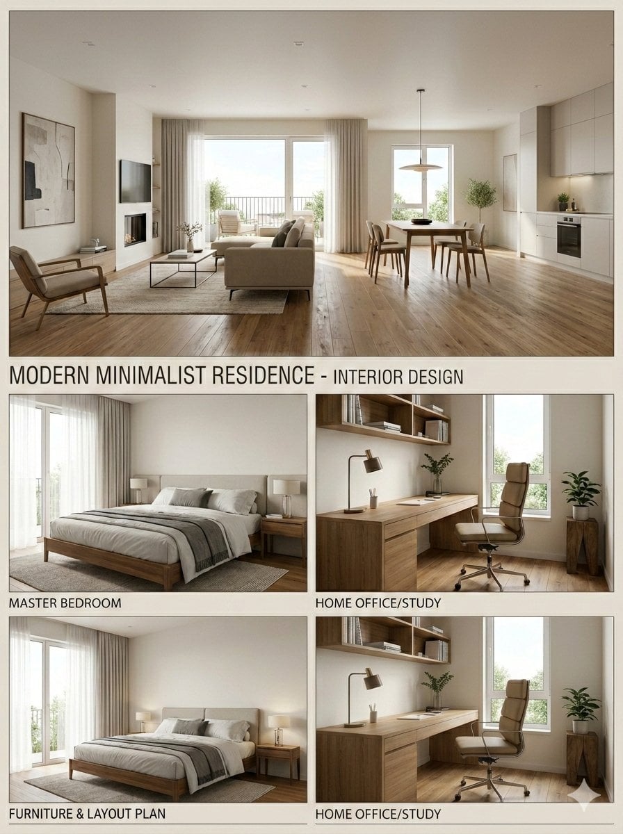 Interior Design Presentation Board