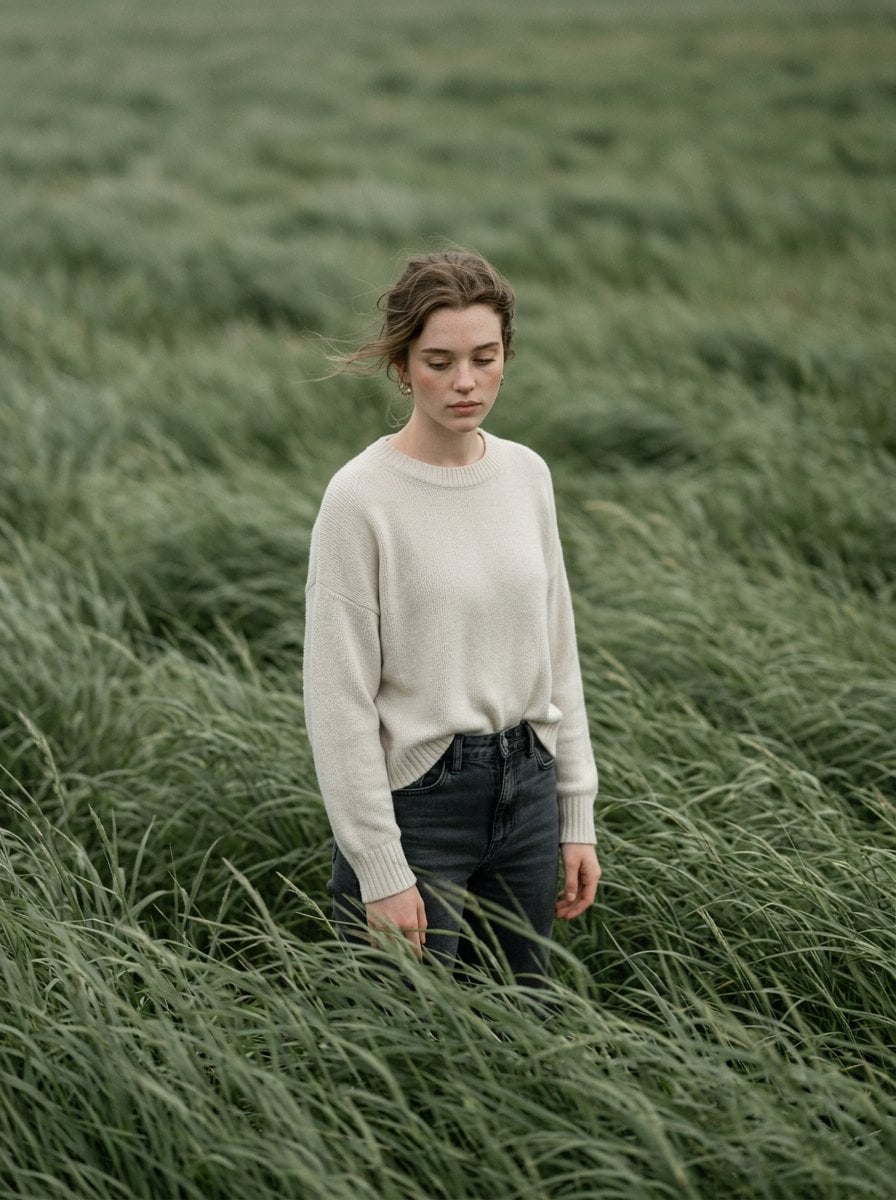 Cinematic Editorial Style Portrait in a
