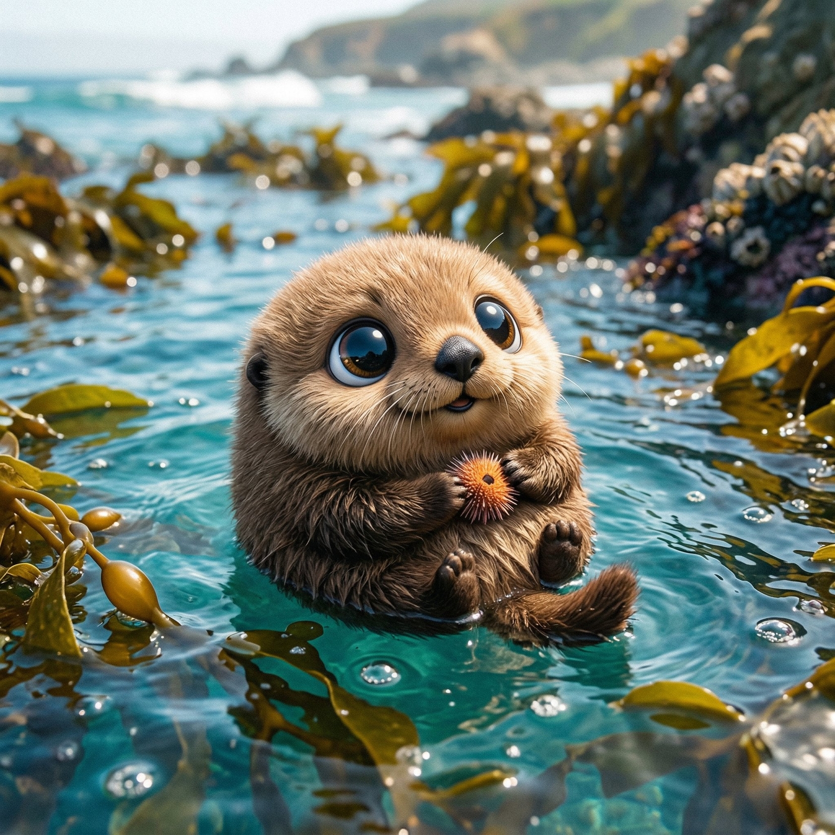 Cute Ball Shaped Animal Characters