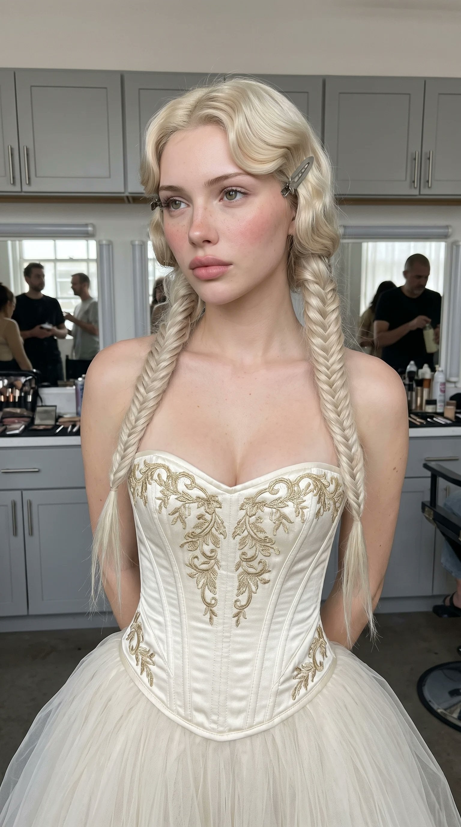 Backstage Couture Ballerina Portrait