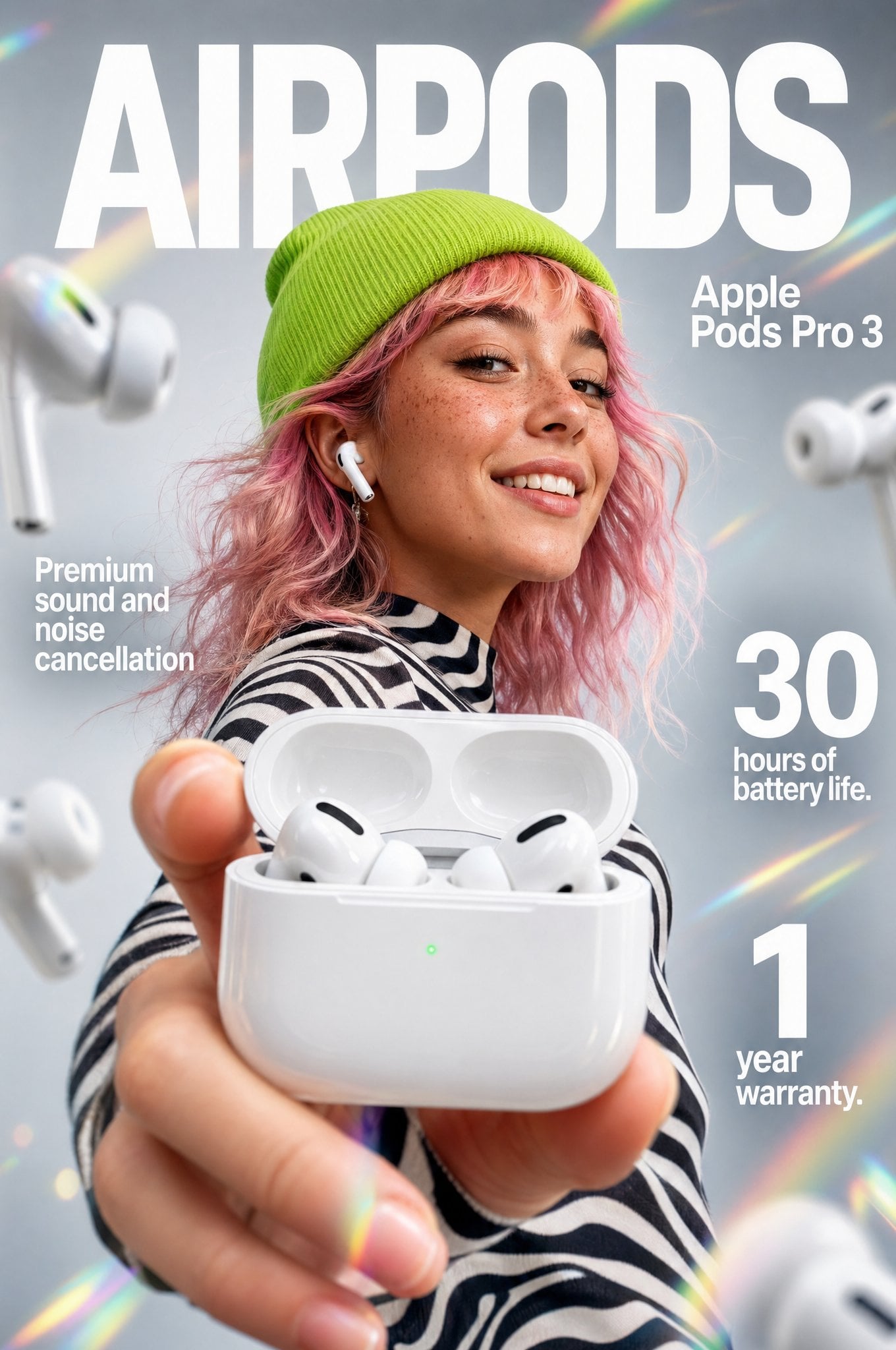 Gpt2 Apple Pods Pro 3 Infographic