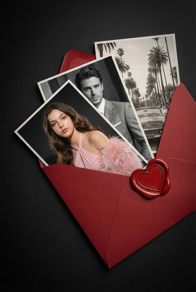 Vintage Romance Editorial Collage preview