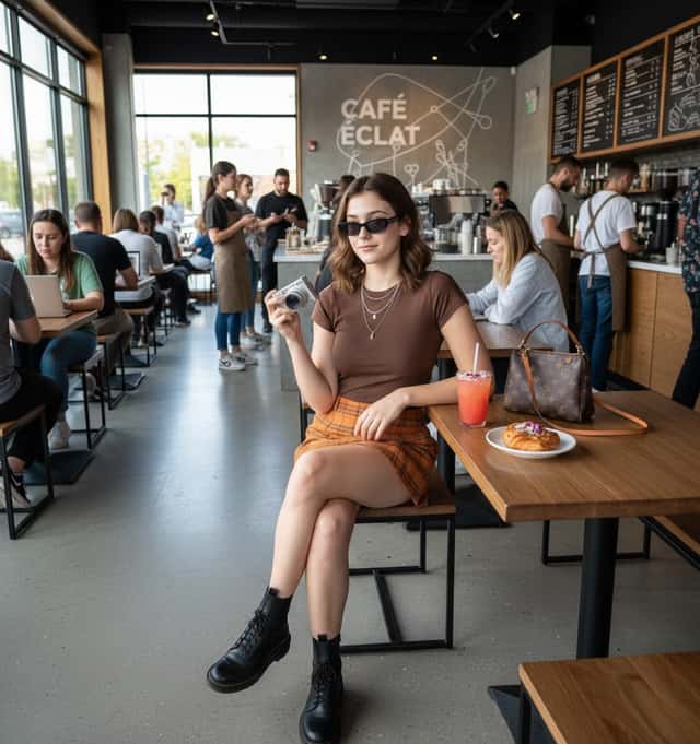 Street-Style Cafe Aesthetic preview