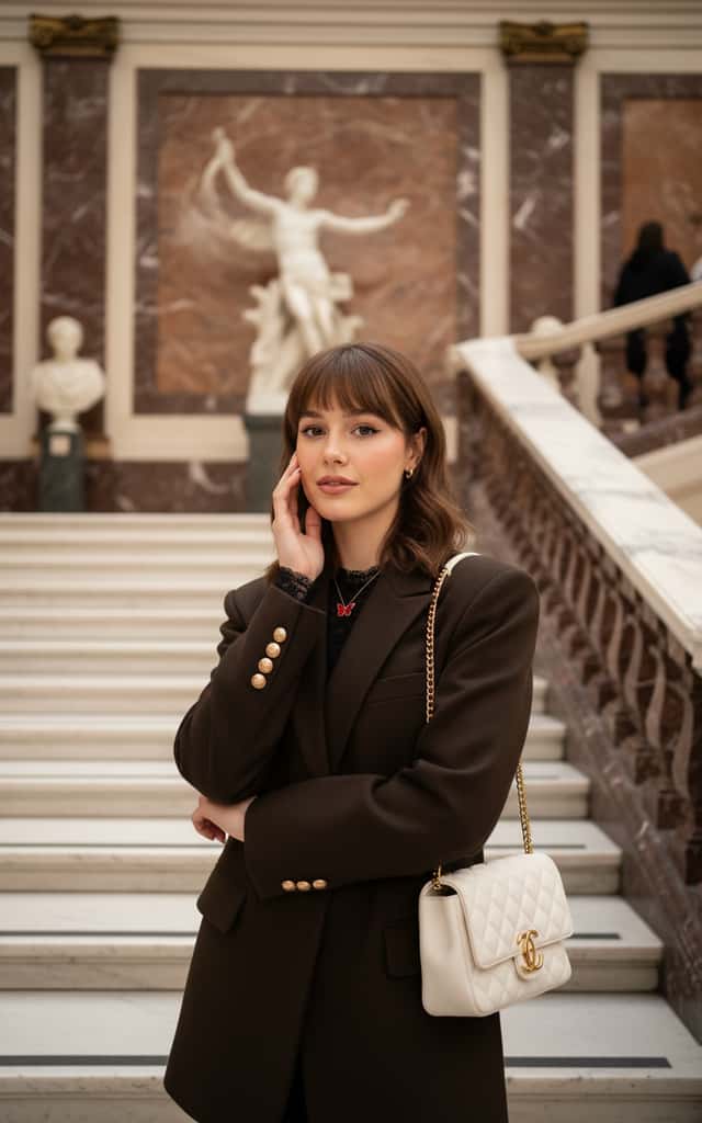 Woman in Museum preview