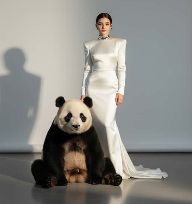 Pose with Panda Studio Portrait preview