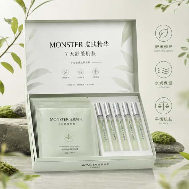 Botanical Skincare Gift Box Ad preview