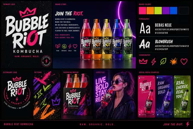 Modern Brand Identity Board preview