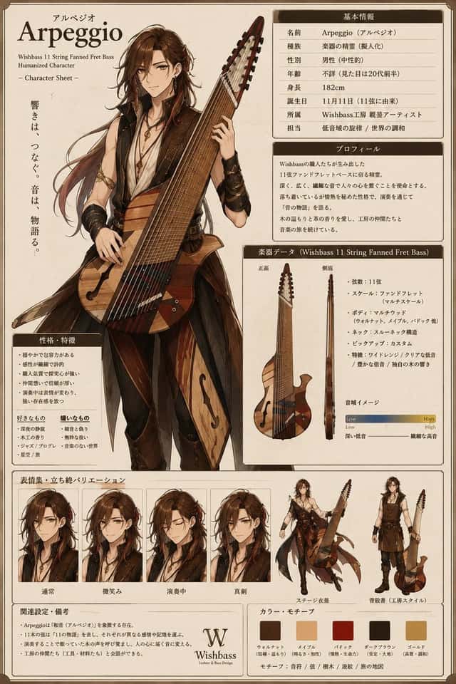 Arpeggio Bass Humanization Sheet preview